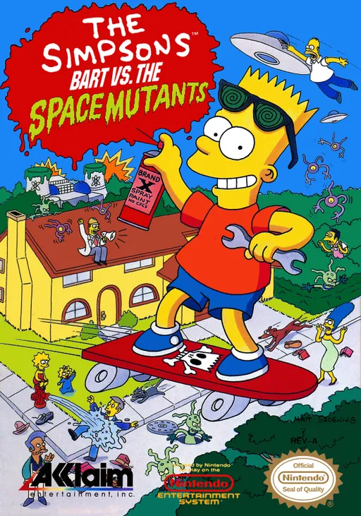 Simpsons, The - Bart vs. the Space Mutants (USA)